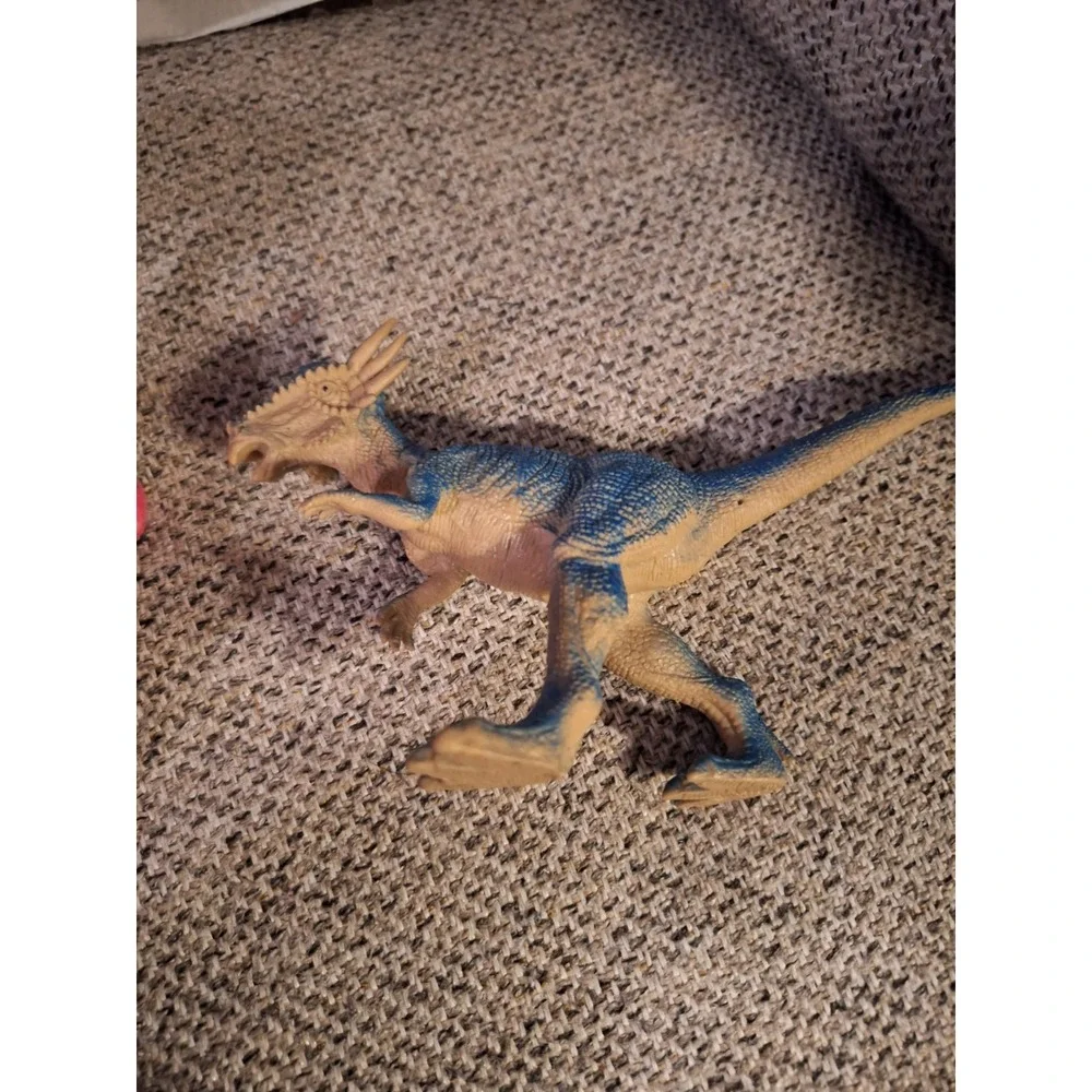Plastic Dinosaur Lot‎ of 5 Prehistoric Mixed Sizes & Brands Dinosaur Toys Loose